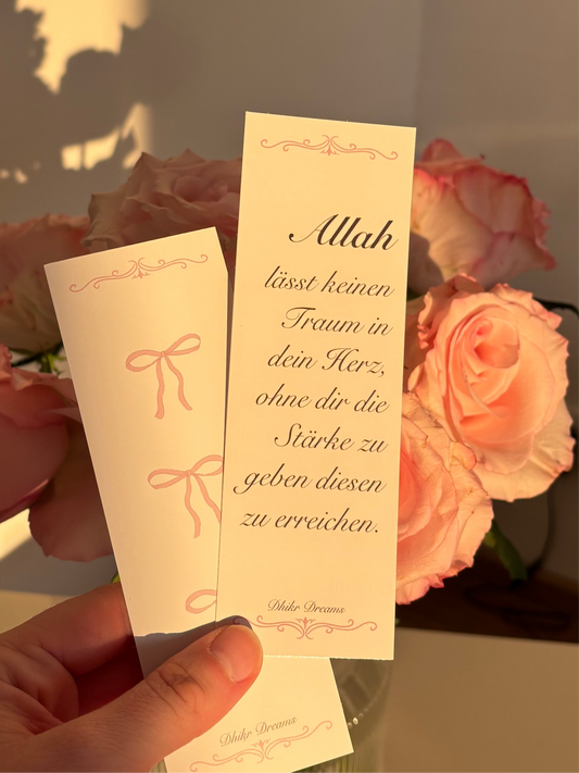 DREAMS Bookmark 💌